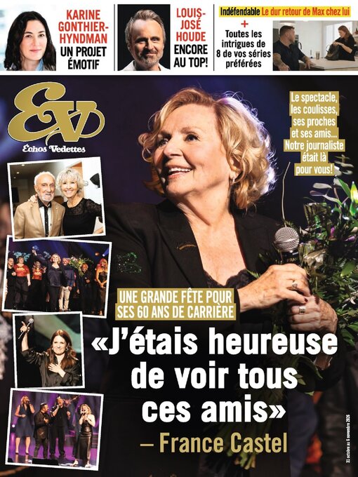 Cover image for Échos Vedettes